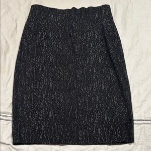 LuLaRoe Black Textured Pencil Skirt